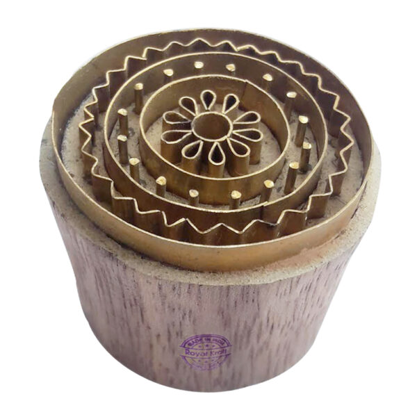 Round Brass Stamps - Single