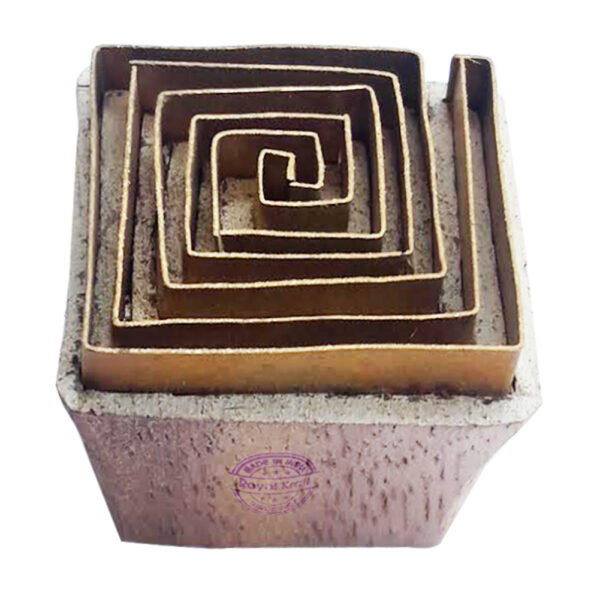 Square Brass Stamps - Single