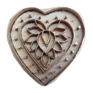 Heart Brass Stamps - Single