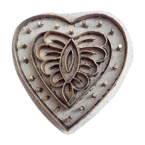 Heart Brass Stamps - Single