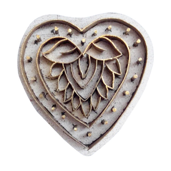 Heart Brass Stamps - Single