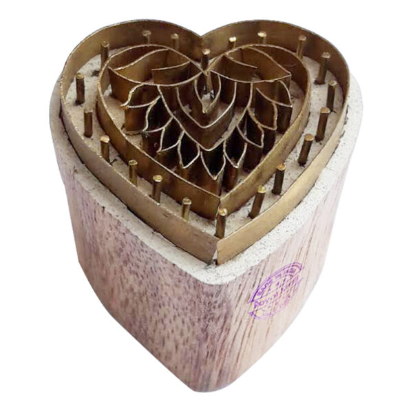 Heart Brass Stamps - Single