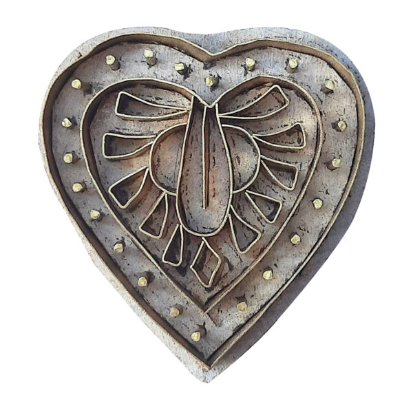 Heart Brass Stamps - Single