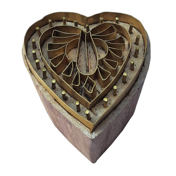 Heart Brass Stamps - Single