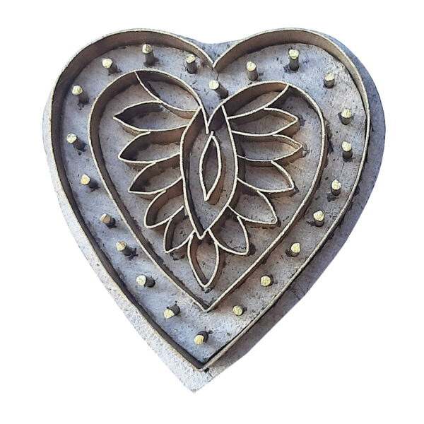 Heart Brass Stamps - Single