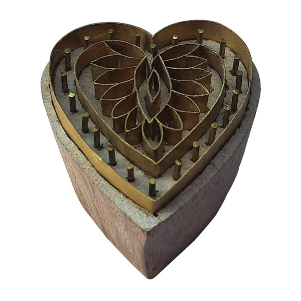 Heart Brass Stamps - Single