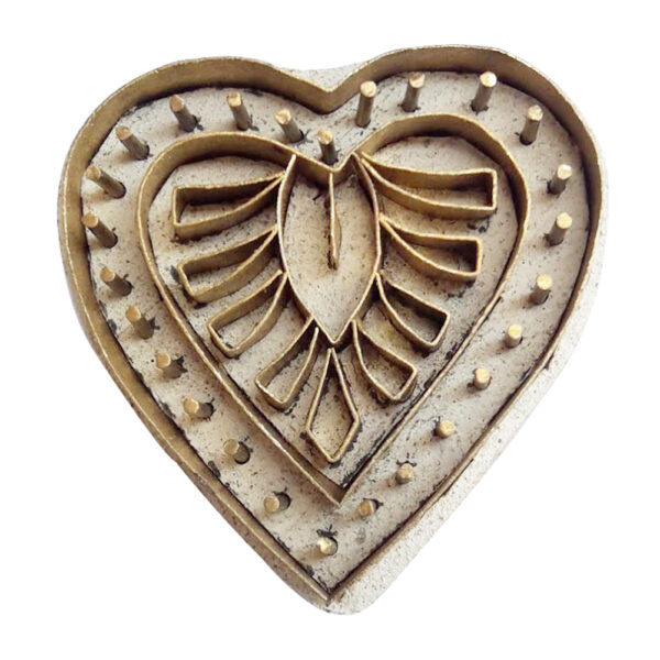 Heart Brass Stamps - Single