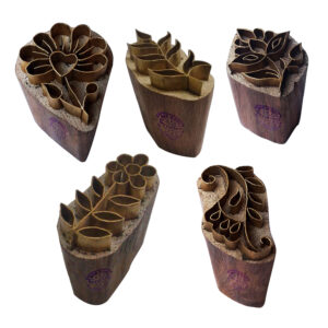 Floral Brass Stamps - Set