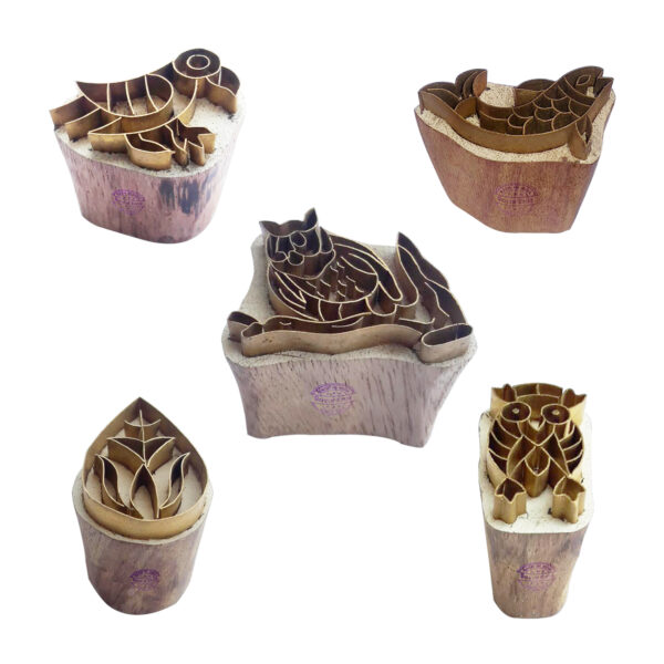 Animal Brass Stamps - Set