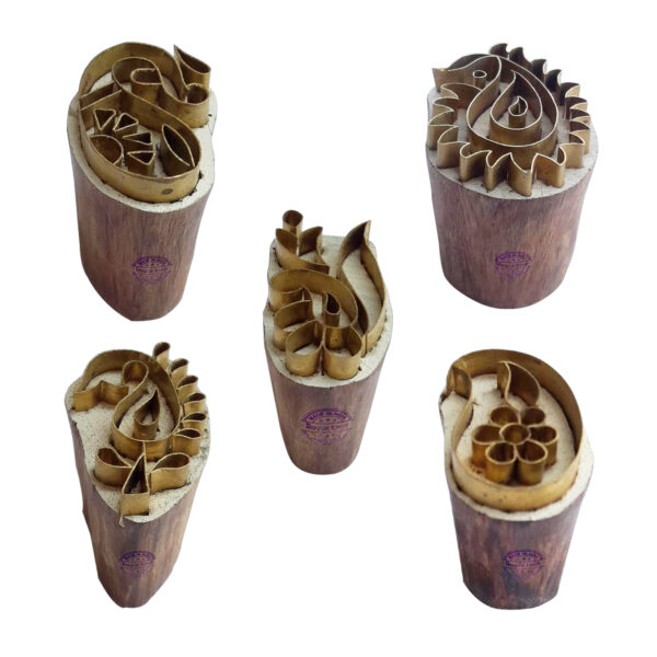 Paisley Brass Stamps - Set