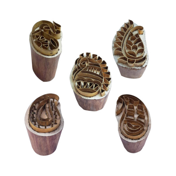 Paisley Brass Stamps - Set