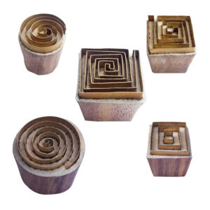 Square Brass Stamps - Set