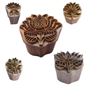 Floral Brass Stamps - Set