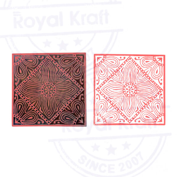 Square Wooden Stamps - Big