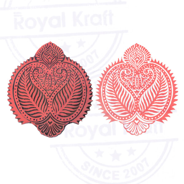 Paisley Wooden Stamps - Big