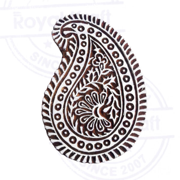 Paisley Wooden Stamps - Big