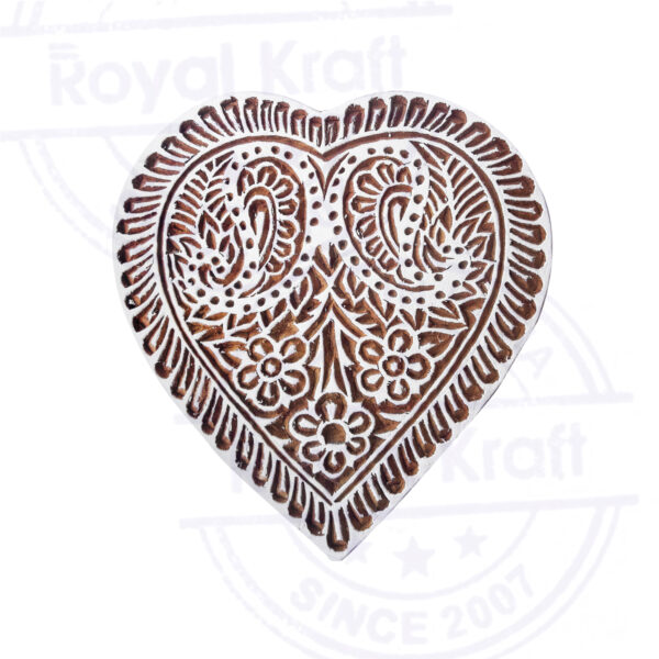 Heart Wooden Stamps - Big