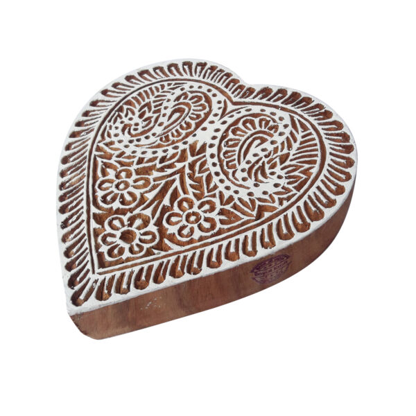 Heart Wooden Stamps - Big