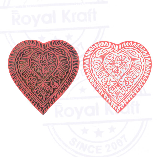 Heart Wooden Stamps - Big