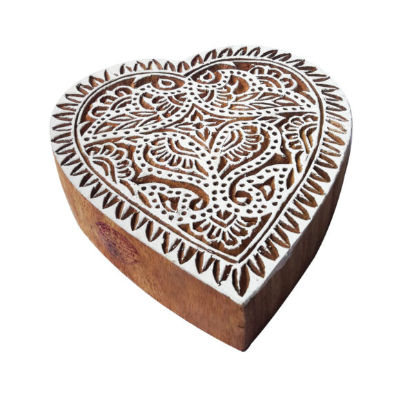 Heart Wooden Stamps - Big