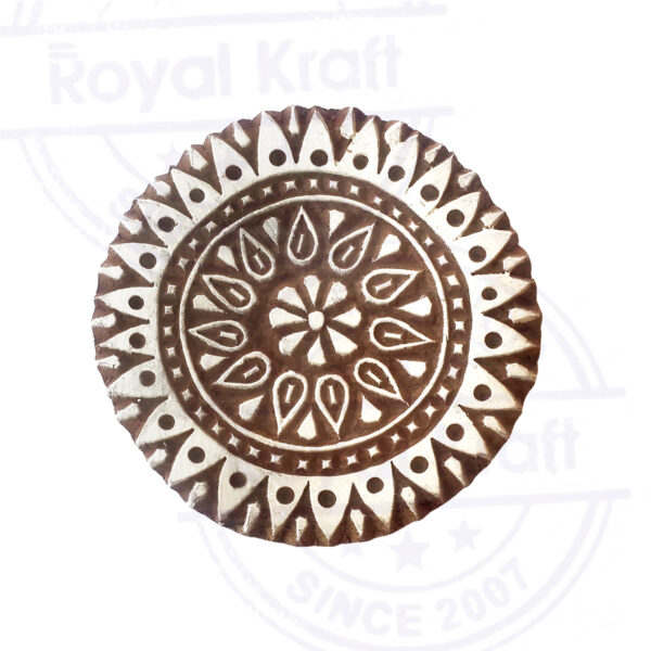 Round Wooden Stamps - Single