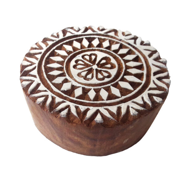 Round Wooden Stamps - Single