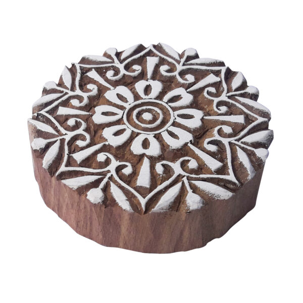 Round Wooden Stamps - Single