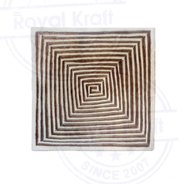 Square Wooden Stamps - Single