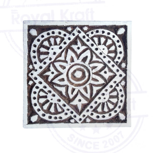 Square Wooden Stamps - Single