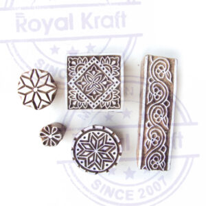 Assorted Wooden Stamps - Set