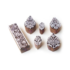 Paisley Wooden Stamps - Set