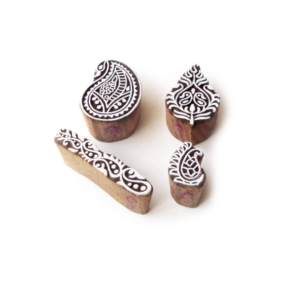 Paisley Wooden Stamps - Set