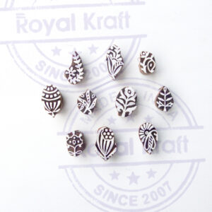 Small Wooden Stamps - Set