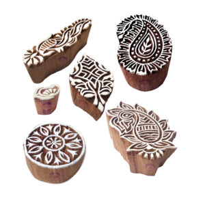 Paisley Wooden Stamps - Set