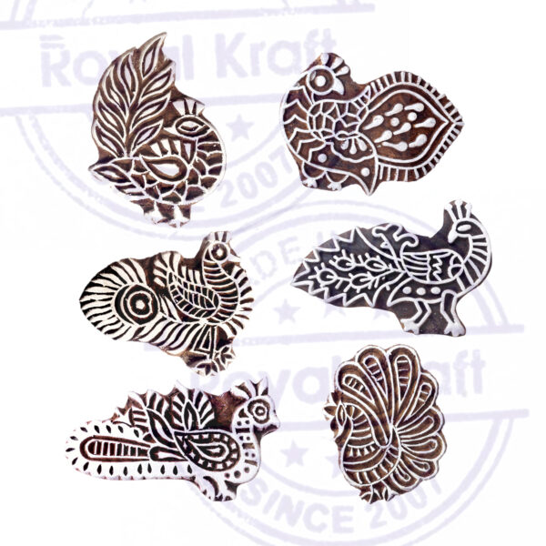 Animal Wooden Stamps - Set