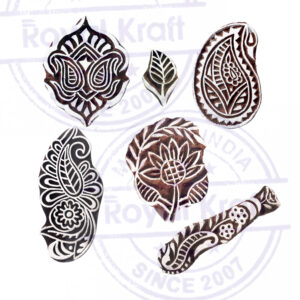 Paisley Wooden Stamps - Set