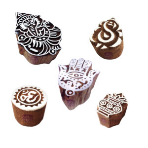 Religious Wooden Stamps - Set