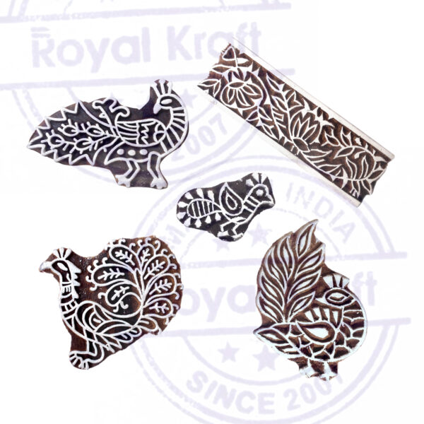 Animal Wooden Stamps - Set