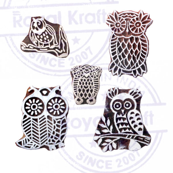 Animal Wooden Stamps - Set