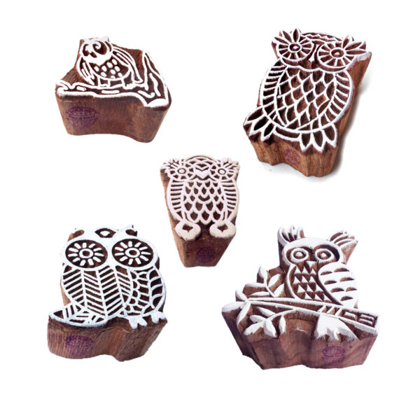 Animal Wooden Stamps - Set