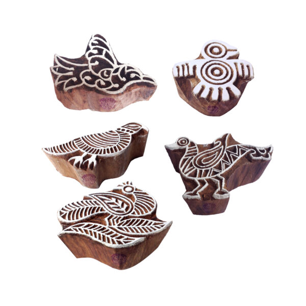 Animal Wooden Stamps - Set