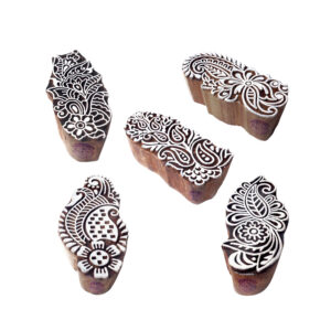 Paisley Wooden Stamps - Set