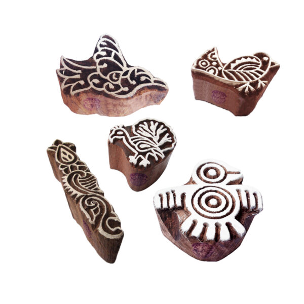 Animal Wooden Stamps - Set