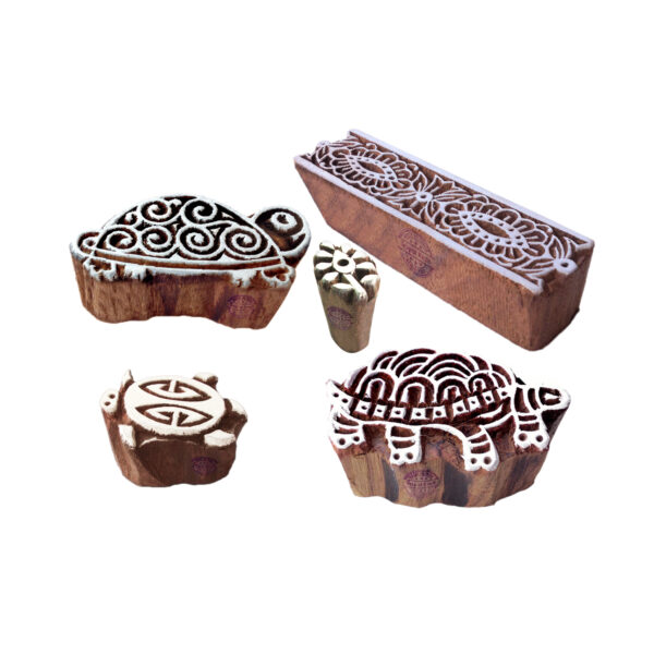 Animal Wooden Stamps - Set