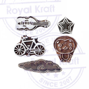 Assorted Wooden Stamps - Set