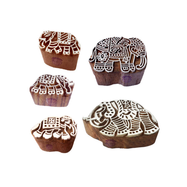 Animal Wooden Stamps - Set