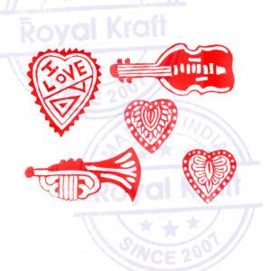 Musical Wooden Stamps - Set