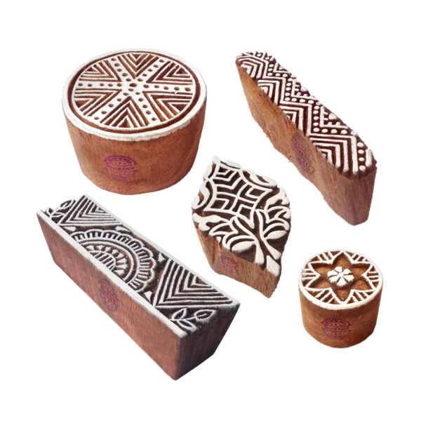 Assorted Wooden Stamps - Set