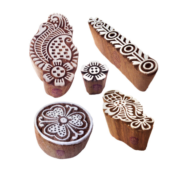 Assorted Wooden Stamps - Set