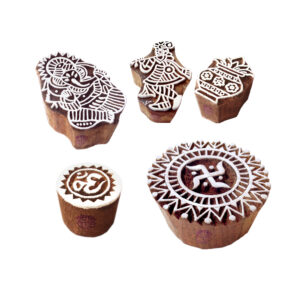 Religious Wooden Stamps - Set